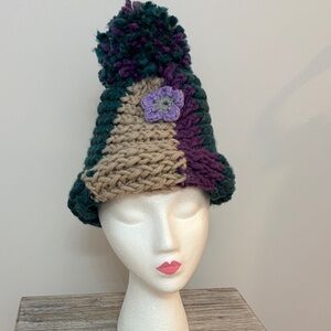 Handcrafted Multicolor Knit Hat
